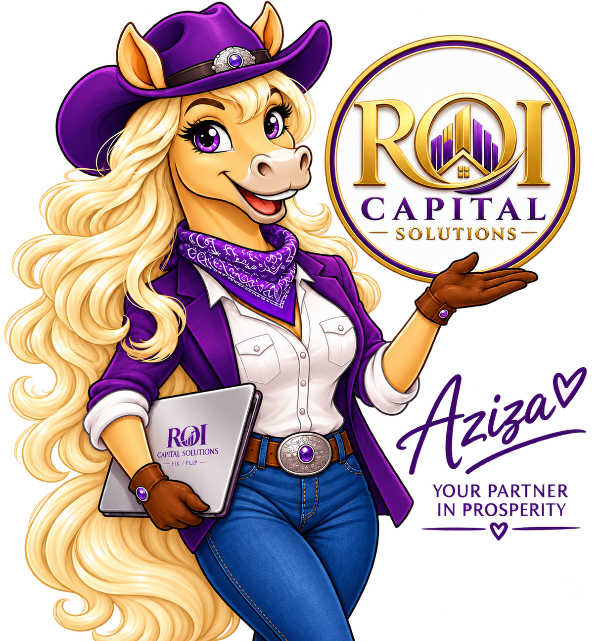 ROI Capital Solutions mascot